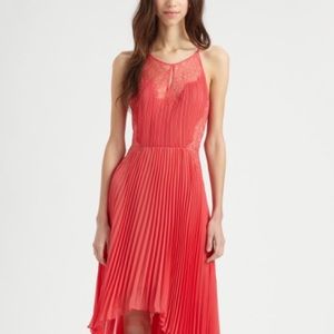 BCBGMAXAZRIA MARYELLA CORAL REEF DRESS